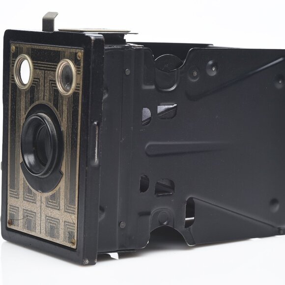 Old Vintage Kodak Brownie Box Camera Junior Six-20 - Picture 5 of 7